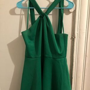 Ted Baker halter neck dress